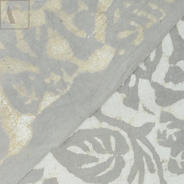 Block Floral Print Cotton Fabric Online