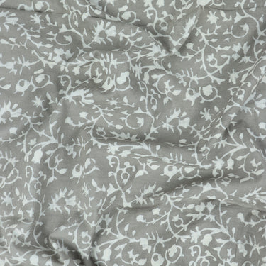 Hand Block Floral Printed Voile Cotton Fabric Cloth Online
