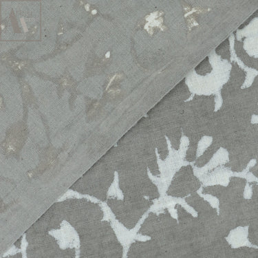 Hand Block Floral Printed Voile Cotton Fabric Cloth Online