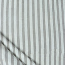 Grey Stripes Hand Block Printed Soft Cotton Fabric Online