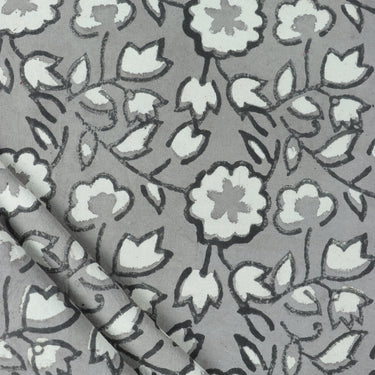 Voile Floral Print Cotton Fabric