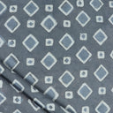 Cotton Fabric Material Hand Block Geometrical Print