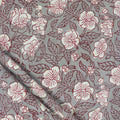 Floral Print Cotton Modal Fabric For Dress Online