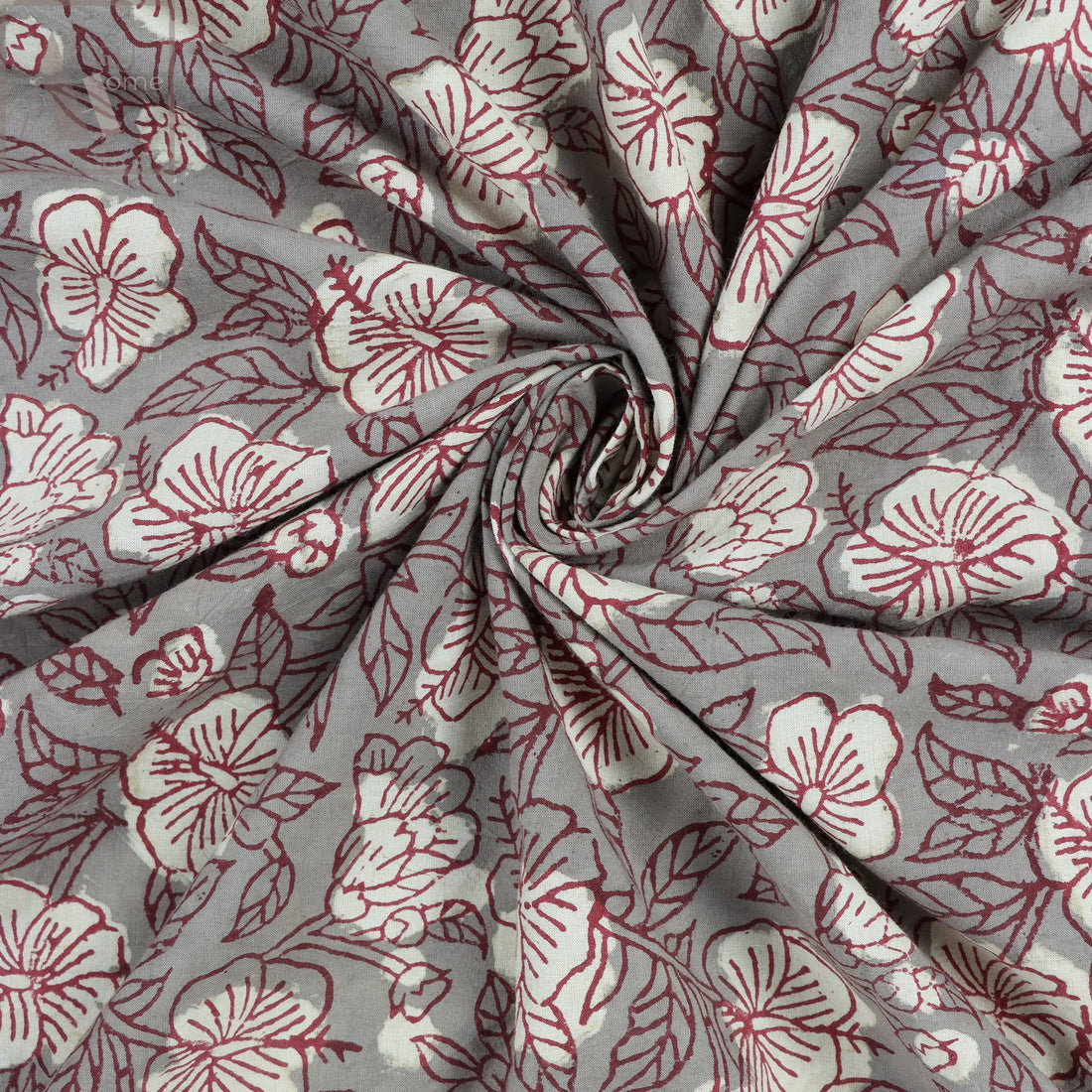 Floral Print Cotton Modal Fabric For Dress Online