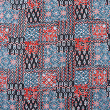 Floral Kantha Cotton Fabric Online