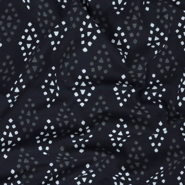 Premium Quality Black And White Cotton Fabric Online