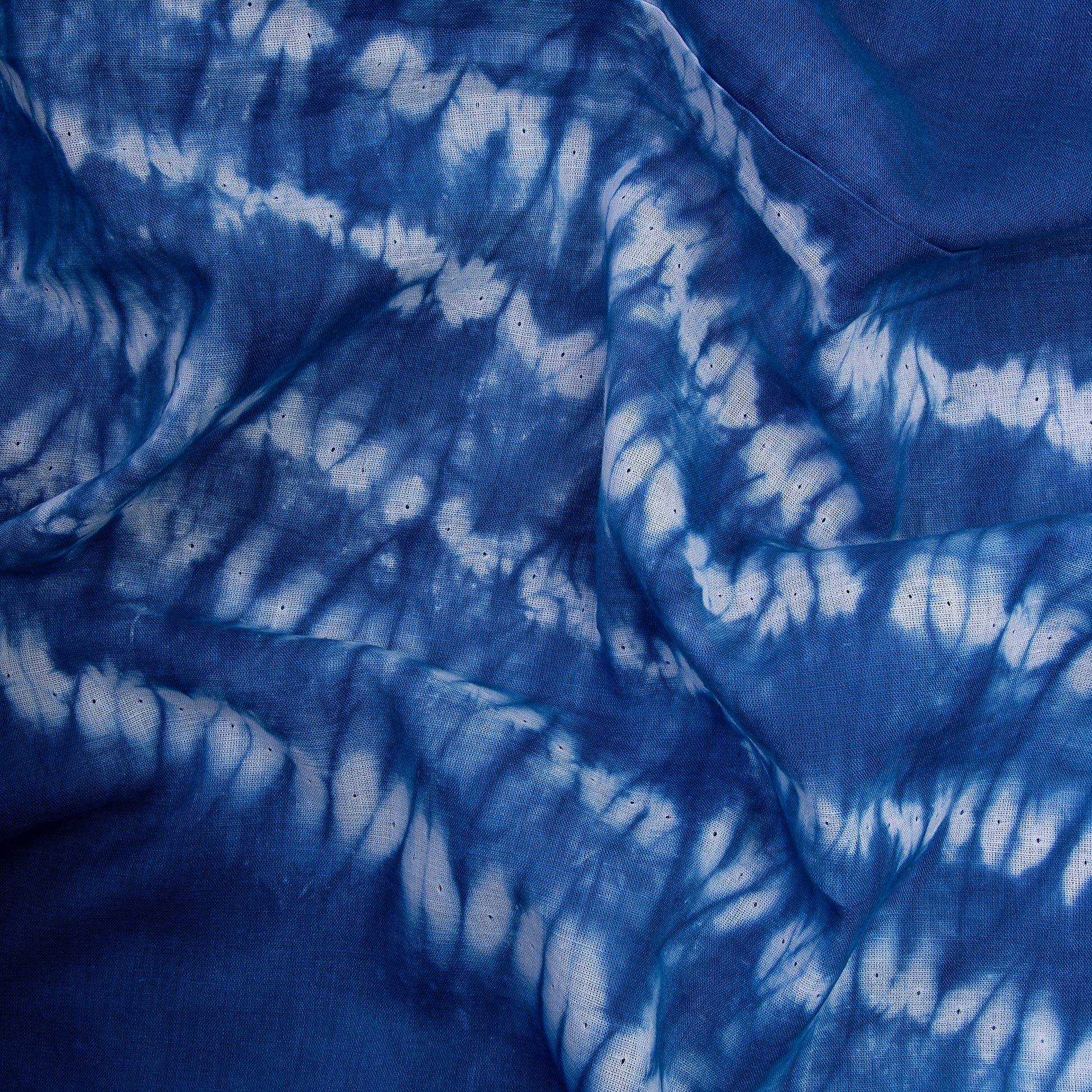 Handmade Shibori Tie Dye Cotton Fabric