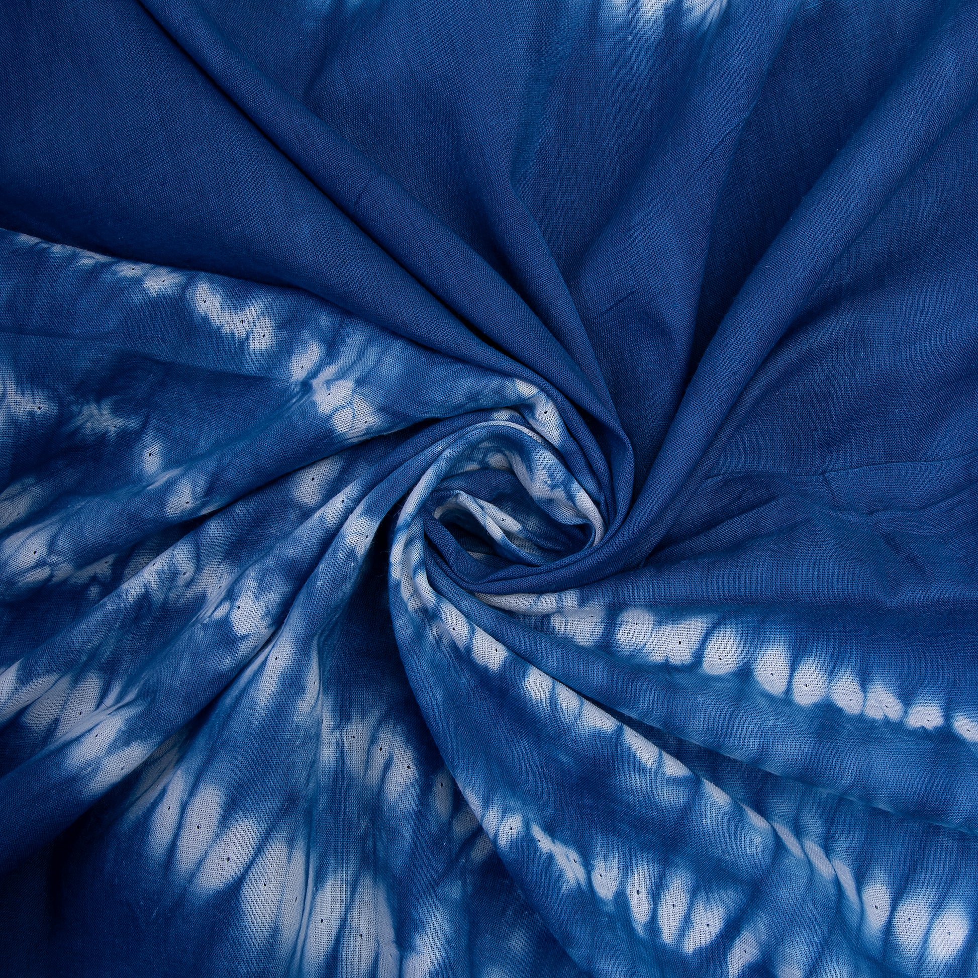 Handmade Shibori Tie Dye Cotton Fabric