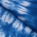 Handmade Blue Tie Dye Soft Cotton Shibori Fabric Online