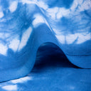 Sky Blue Tie Dye Soft Shibori Cotton Fabric