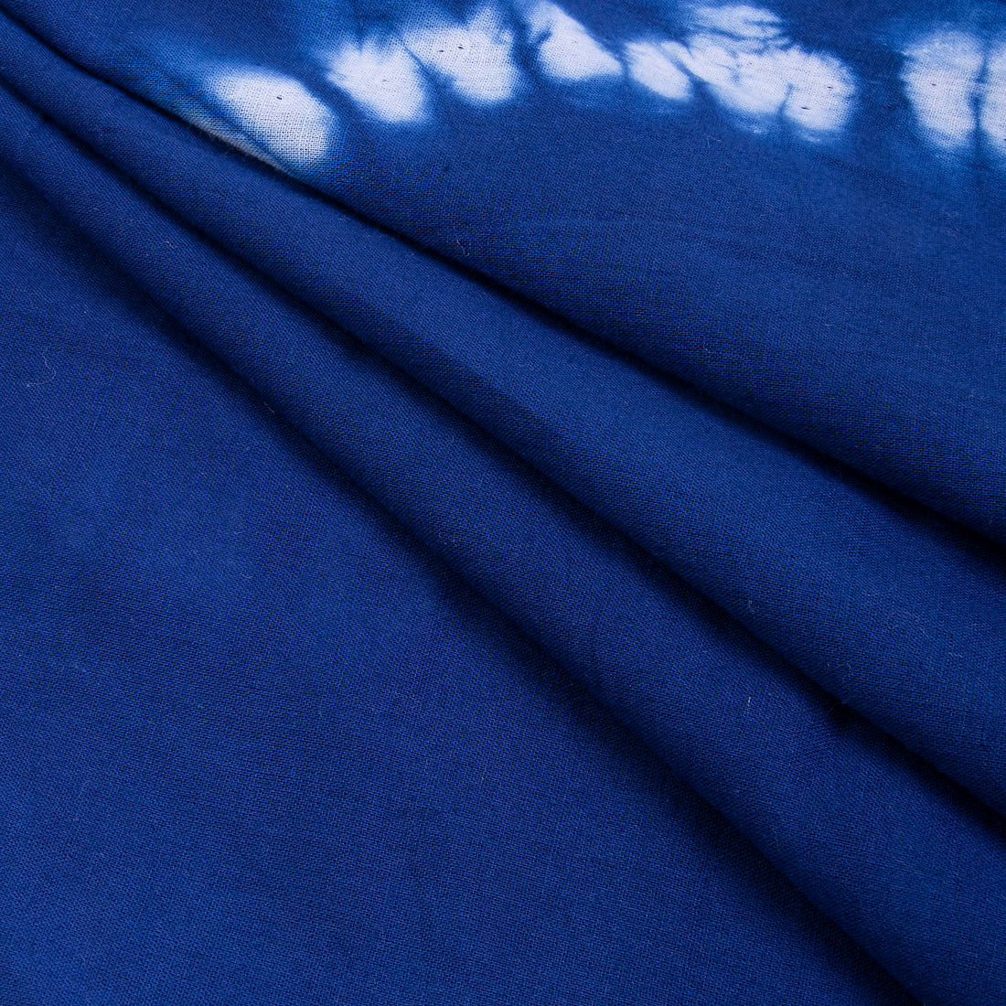 New Luxury Blue Cotton Tie And Dye Fabrics