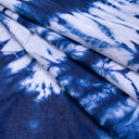 Hand Blue Tie and Dye Colours Soft Cotton Fabric Online