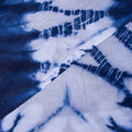 Hand Blue Tie and Dye Colours Soft Cotton Fabric Online