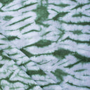 Premium Green Tie Dye Pure Cotton Shibori Fabric Online