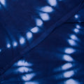 Blue Tie Dye Pure Cotton Shibori Print Dress Material Online