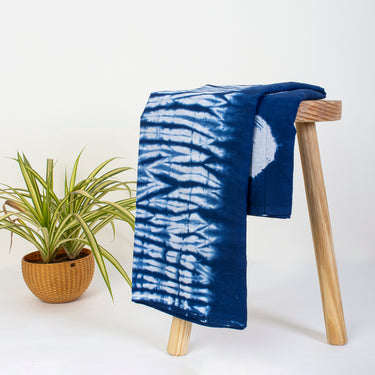 New Blue Shibori Tie Cotton Fabric Dye Online