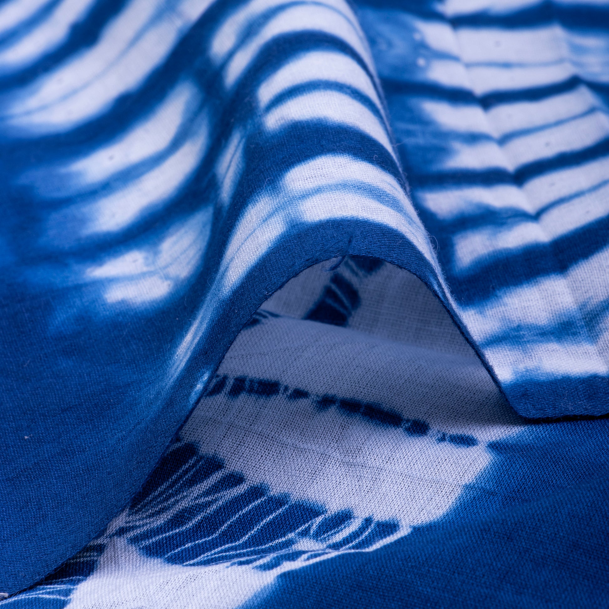 New Blue Shibori Tie Cotton Fabric Dye Online