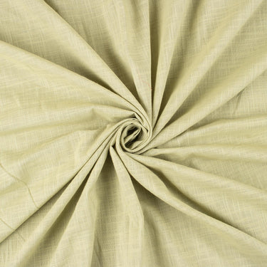 Light Green Plain Cotton Slub Fabric Best Uses for Summer Clothing
