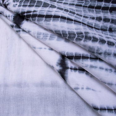 Black Premium Hand Tie and Dye Colours Pure Cotton Online