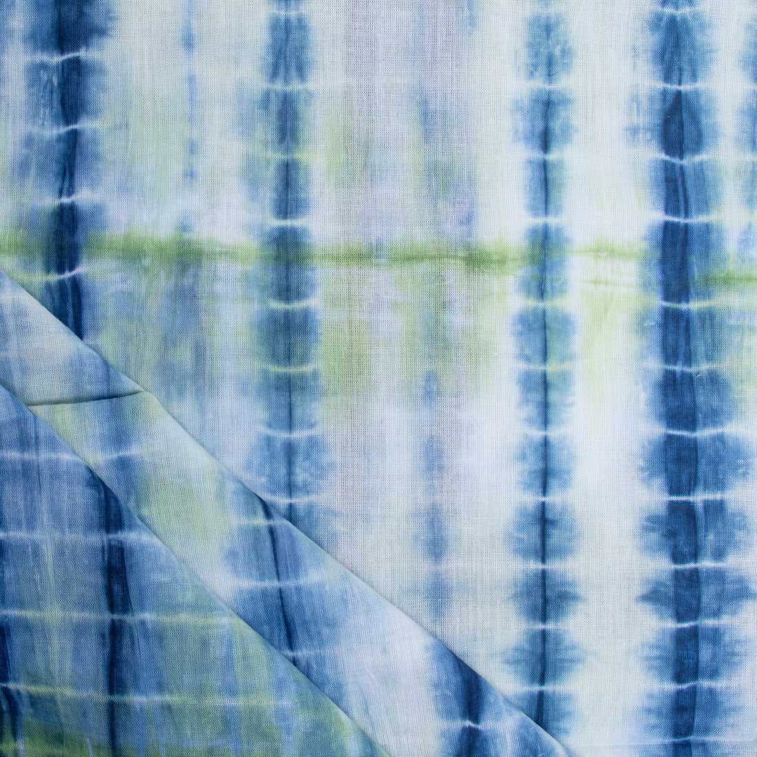 Handmade Blue Tie Dye Fabric For Home Decor Online