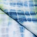 Handmade Blue Tie Dye Fabric For Home Decor Online