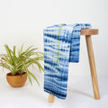 Handmade Blue Tie Dye Fabric For Home Decor Online