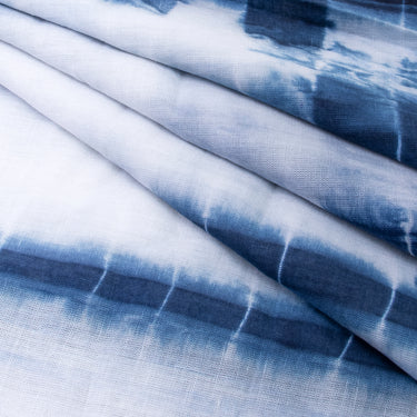 Tie Dye Handmade Cotton Shibori Print Fabric For Dress Material Online