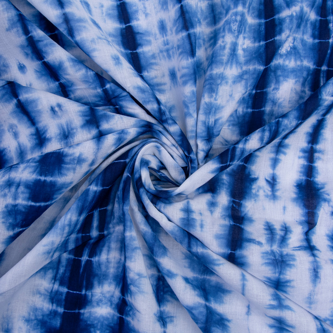 Multicolor Tie And Dye Handmade Cotton Fabric For Dress Material