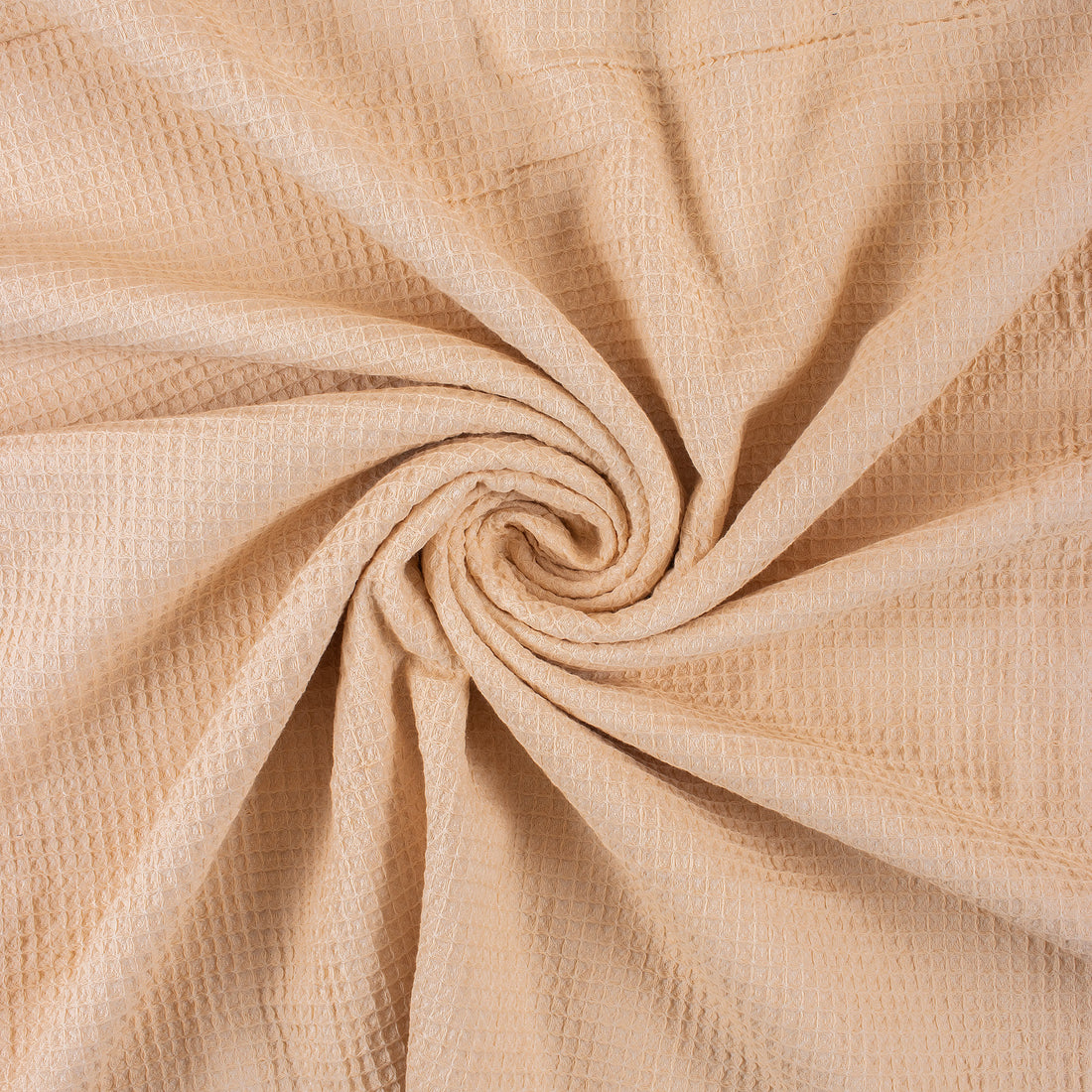 Solid Cream Plain Cotton Fabric
