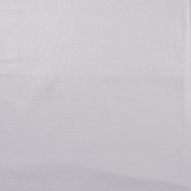 Solid White Waffle Fabric