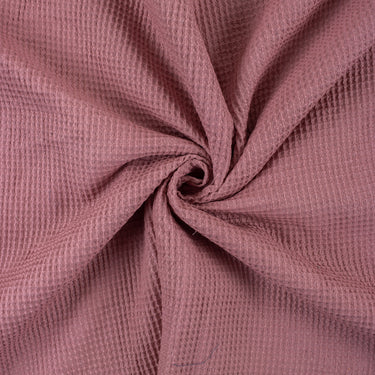 Softest Solid Waffle Plain Cotton Fabric