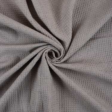 Waffle Plain Cotton Fabric