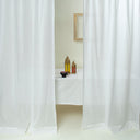 Premium White Pure Cotton Solid Curtains For Home Set Online