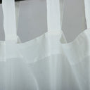 Premium White Pure Cotton Solid Curtains For Home Set Online