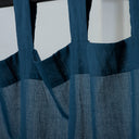 Premium Blue Curtains Living Room Cotton Curtains Set