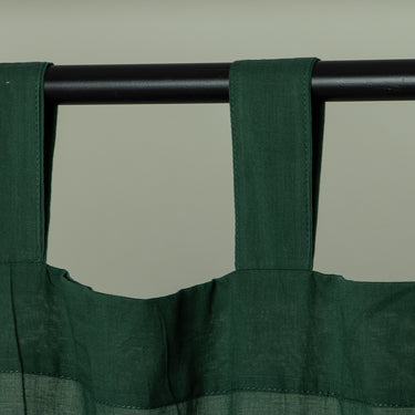 Premium Emerald Green Cotton Curtain
