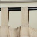 Premium Sandy Cotton Curtain Set