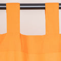 Orange Sheer Best Curtains