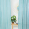 Sky Blue Premium Curtains Set