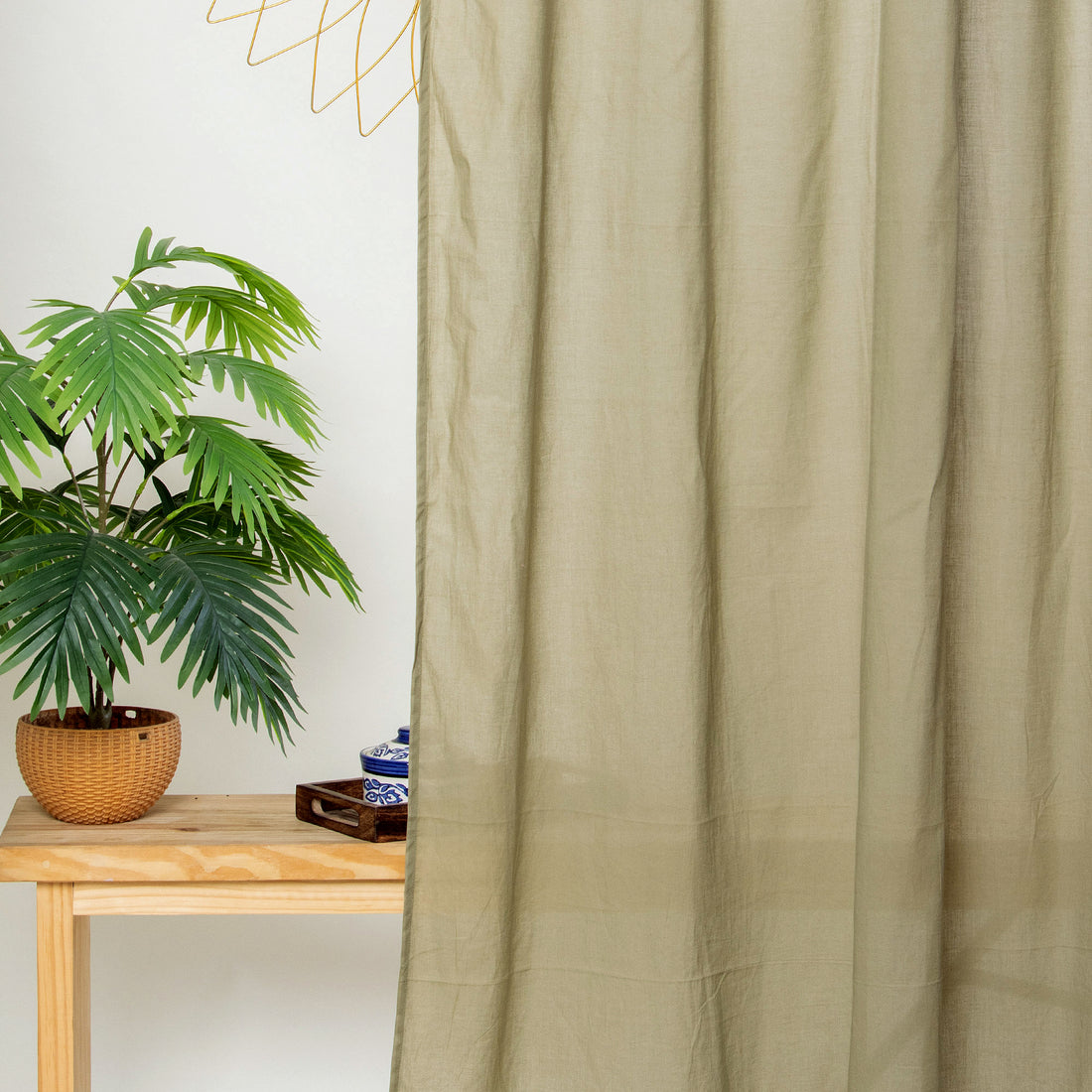 Green Bedroom Curtains