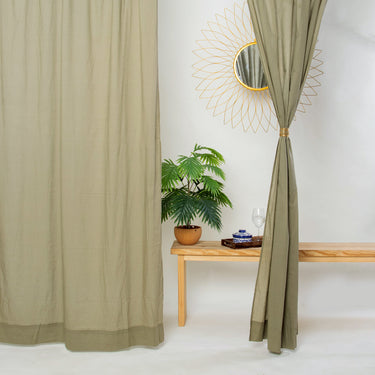 Green Bedroom Curtains