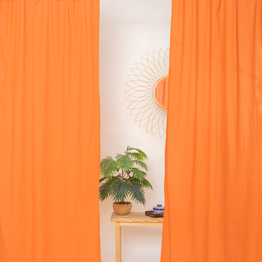 Orange Best Quality Curtain