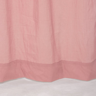 plain cotton bedroom curtains