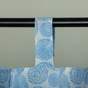 Sky Blue Bubble Cotton Curtains For Home Online