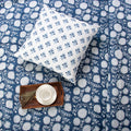 Hand Block Floral Printed Pure Cotton Dohar Blanket Lightweight