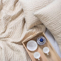 Handmade Jaipur Kantha Quilt Solid Padded Cotton Reversible Online