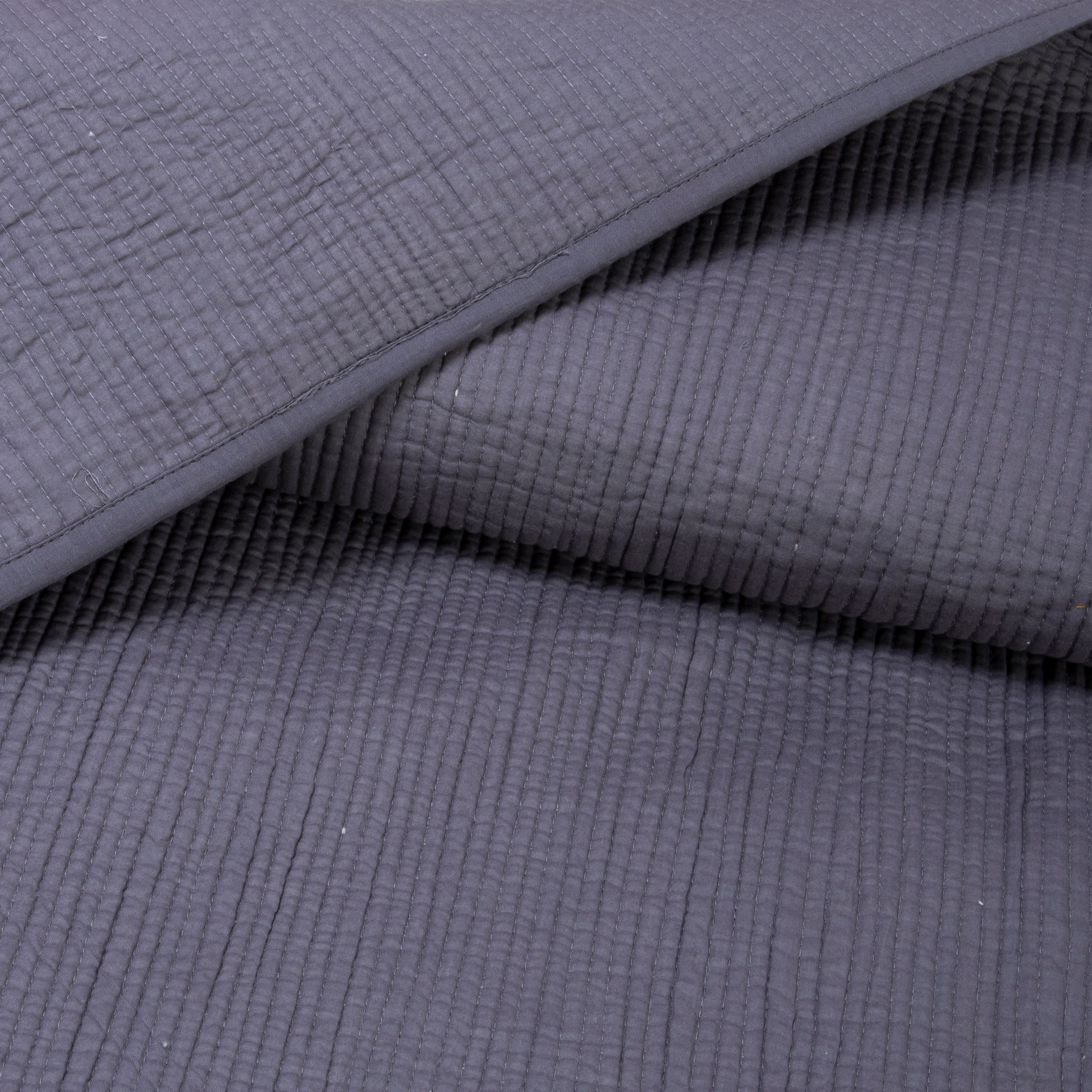 Grey Luxury Pure Solid Jaipuri Cotton Quilt Comforters Online