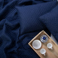 Blue Luxury Pure Cotton Solid Jaipuri Quilts & Comforters Online