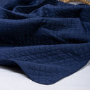 Blue Luxury Pure Cotton Solid Jaipuri Quilts & Comforters Online