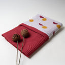 Maroon Organic Cotton Muslin Blanket Swaddle Cloth For Newborn Baby